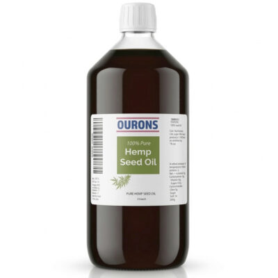 1 Litre Virgin Cold Pressed Hemp Seed Oil for FISHING Baits