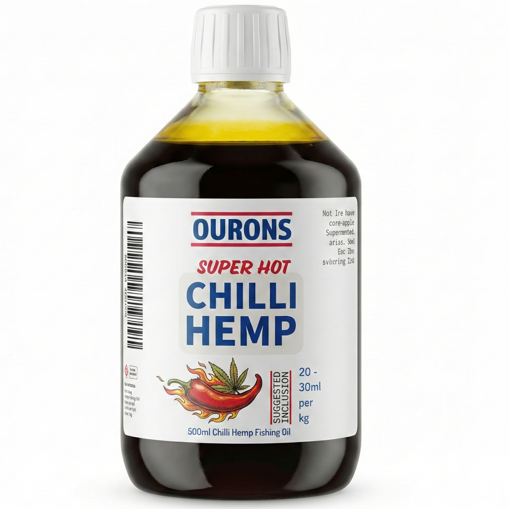 Spicy Chilli Hemp Fishing Bait 500ml
