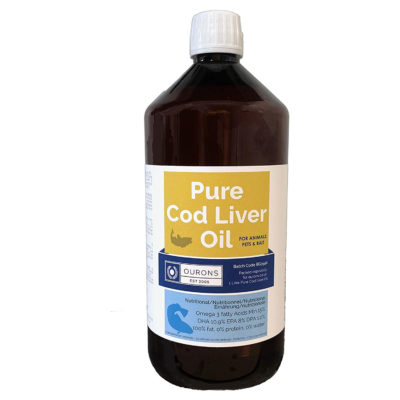 Cod Liver Oil For Dogs - Pure Feed Grade