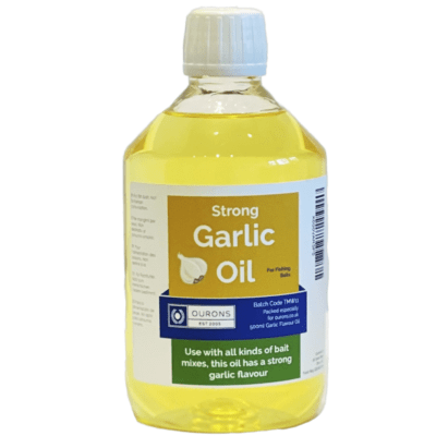 500ml Garlic Bait Oil for Fishing Boilies, Mixes etc
