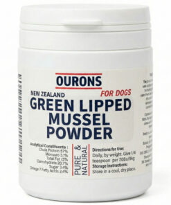 Green Lipped Mussel Powder For Dogs - 130g Joint Health Supplement