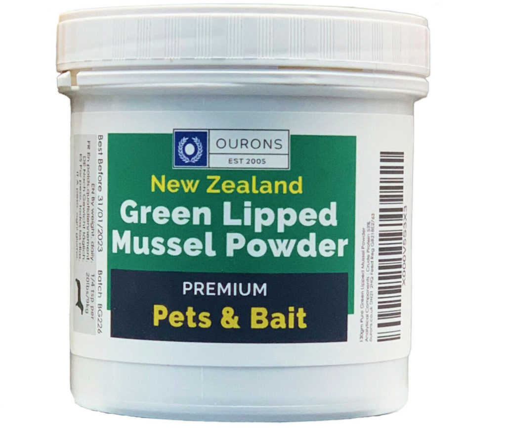 Green Lipped Mussel Powder For Dogs 130g Ourons Ltd