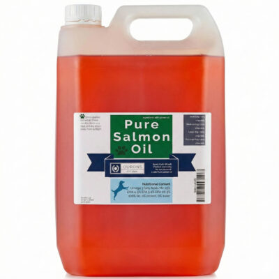 5 Litres Pure Salmon Fish Oil for Dogs