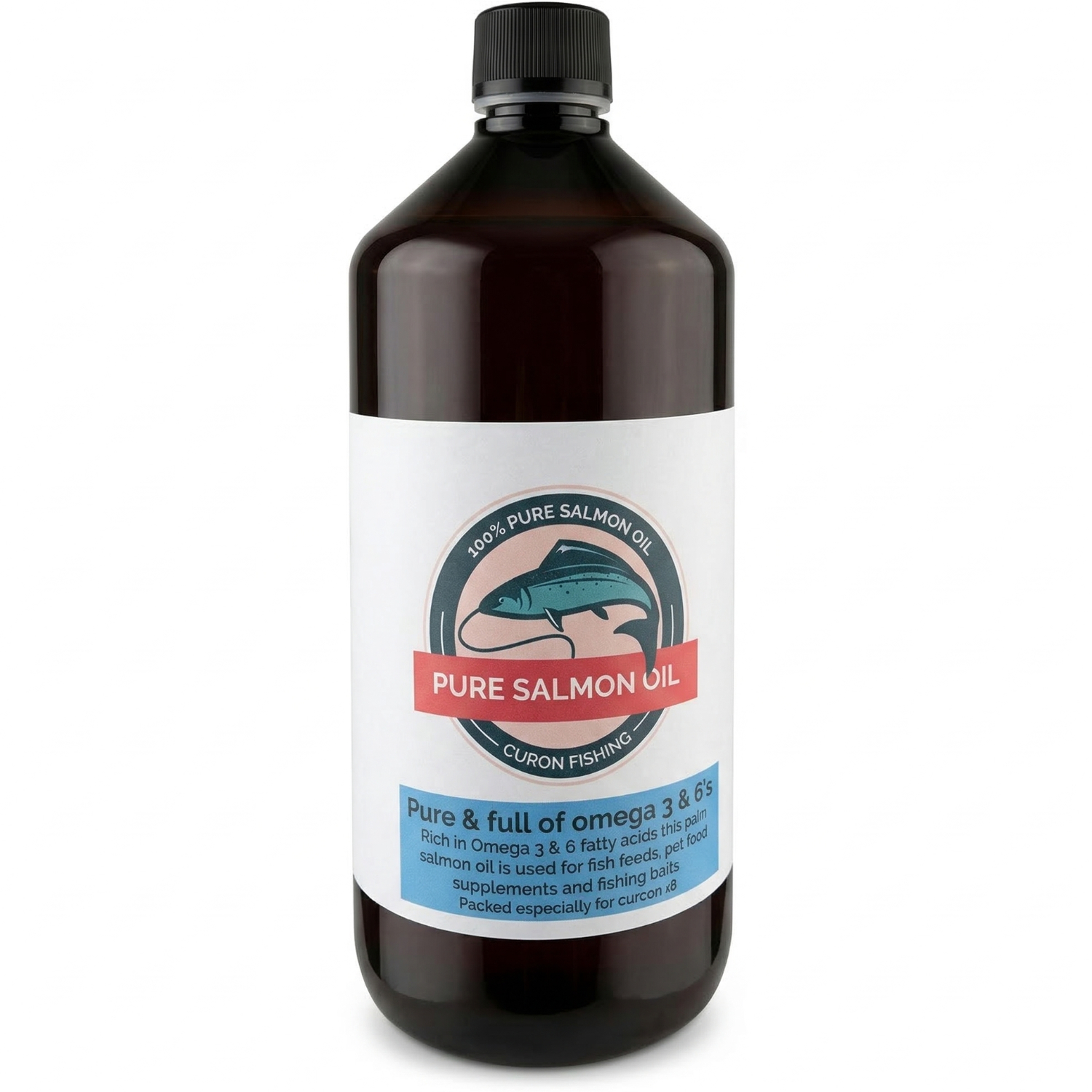 1 Litre Salmon Oil for Fishing Bait