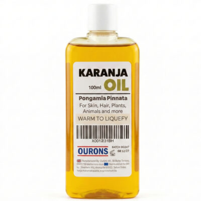 100% Pure Karanja Oil 100ml - Great to use with neem oil