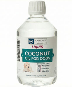 MCT Coconut Oil for dogs- Pure Food Grade Liquid Coconut 500ml