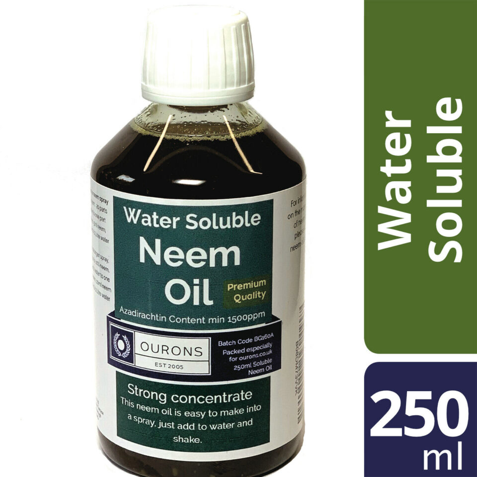 Neem Spray Bottle & Water Soluble Neem Oil make a Neem Spray up to 25