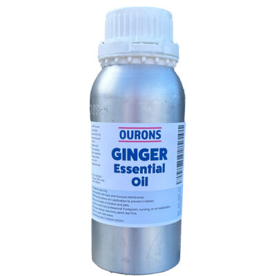 Pure Ginger Essential Oil 500ml - Zingiber Officinale