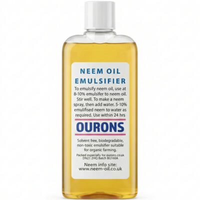 Neem Oil Emulsifier - makes Neem Water Soluble 100ml