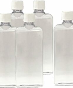 5 x 100ml Plastic Bottles - Travel and Post Box Friendly.