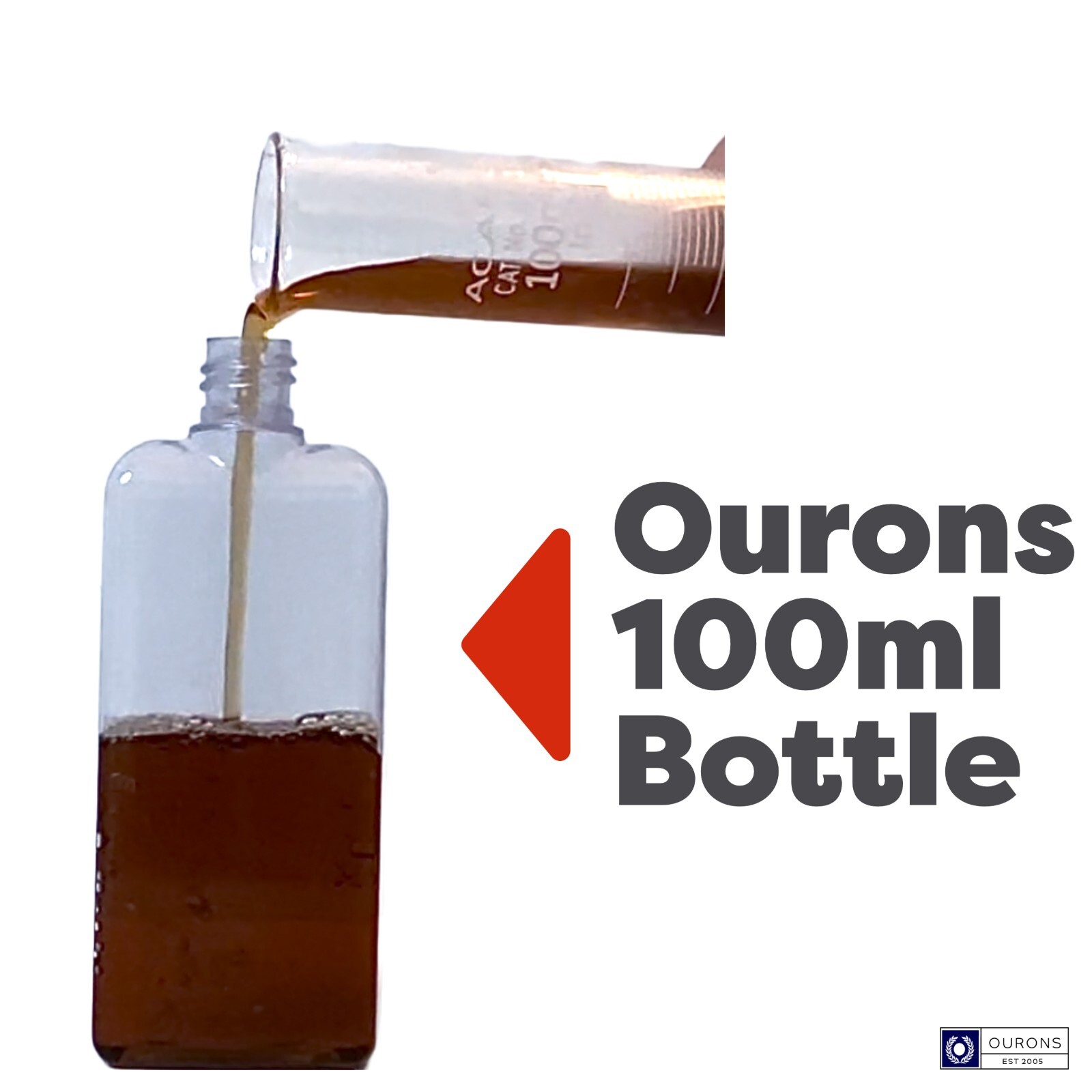5 x 100ml Plastic Bottles - Travel and Post Box Friendly. - Image 3
