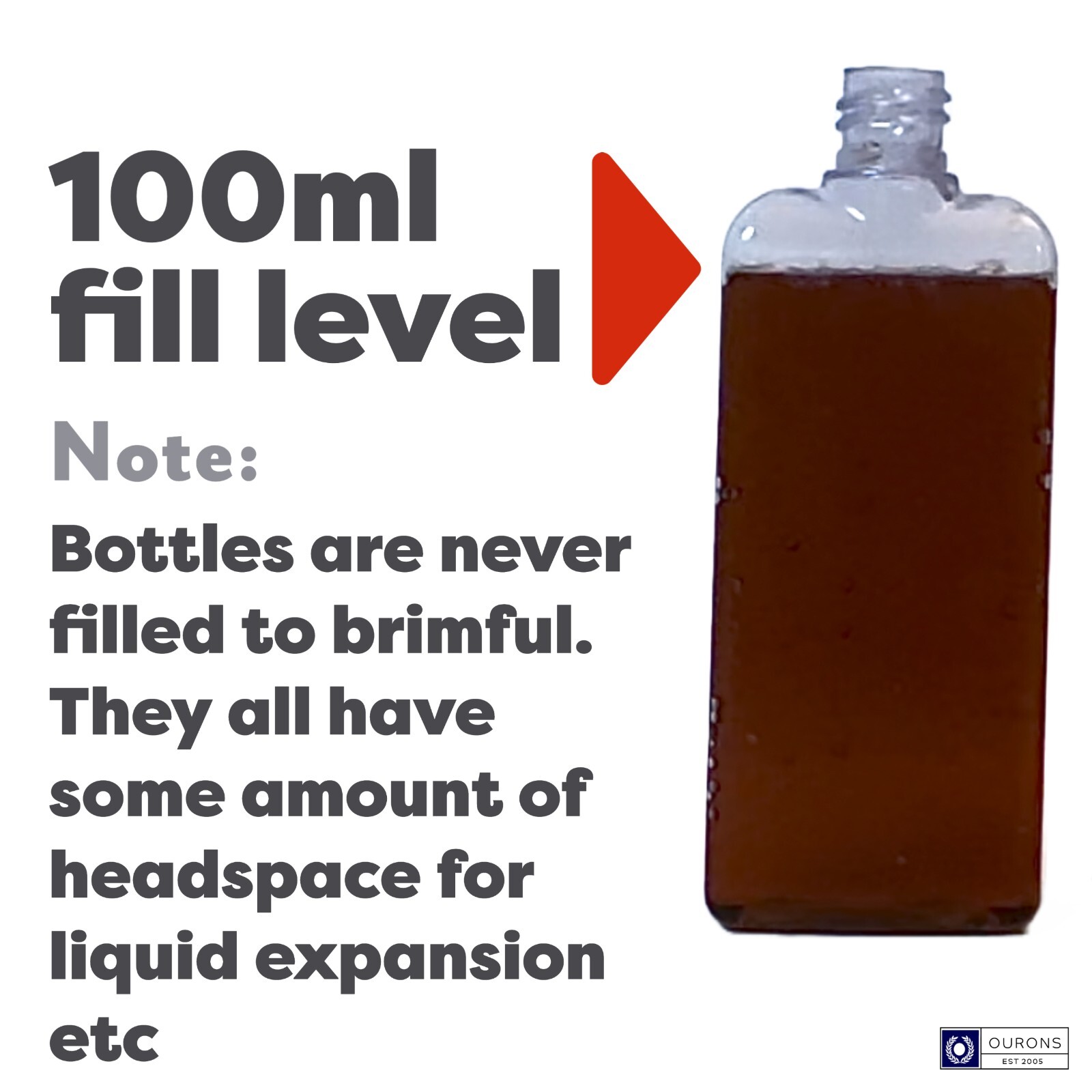5 x 100ml Plastic Bottles - Travel and Post Box Friendly. - Image 4