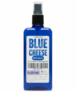 OURONS Blue Cheese Bait Spray 100ml – Potent Fishing Attractant Liquid for Carp, Pike & Predator Lures