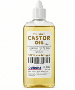 Virgin Castor Oil for Hair & Skin Pure 100% Cold Pressed Direct from India 100ml