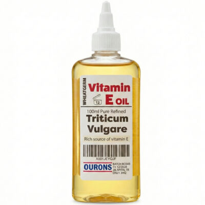 100ml Vitamin E - Wheatgerm Oil - Pure & Refined Cold Pressed from Ourons