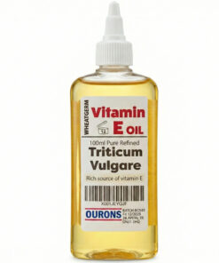 100ml Vitamin E - Wheatgerm Oil - Pure & Refined Cold Pressed from Ourons