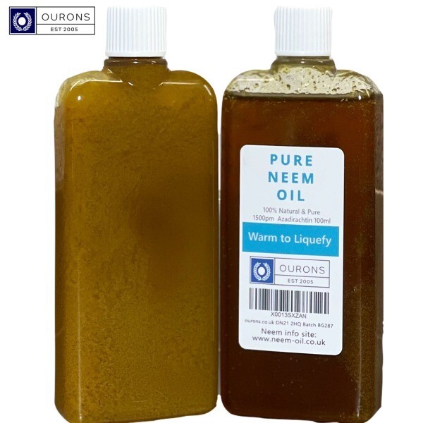 Neem Cake Powder 1kg & 100ml Neem Oil - Set for Organic Garden Care - Image 3