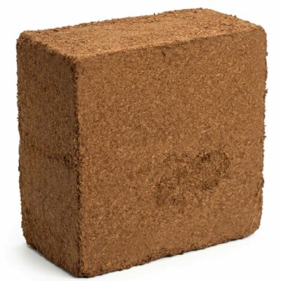 Ourons Neem Coir 5kg Block – Compressed Coconut Husk and Neem Cake – Organic Soil Improver