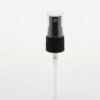 Atomiser Spray Tops 18/415 Neck Black Ribbed Pump with K-Overcap & 104mm Dip Tube - Fine Mist x 100