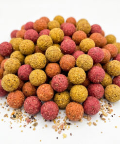 5kg 20mm Premium Mixed Boilies- High-Attract Carp Fishing Bait with Natural Spices